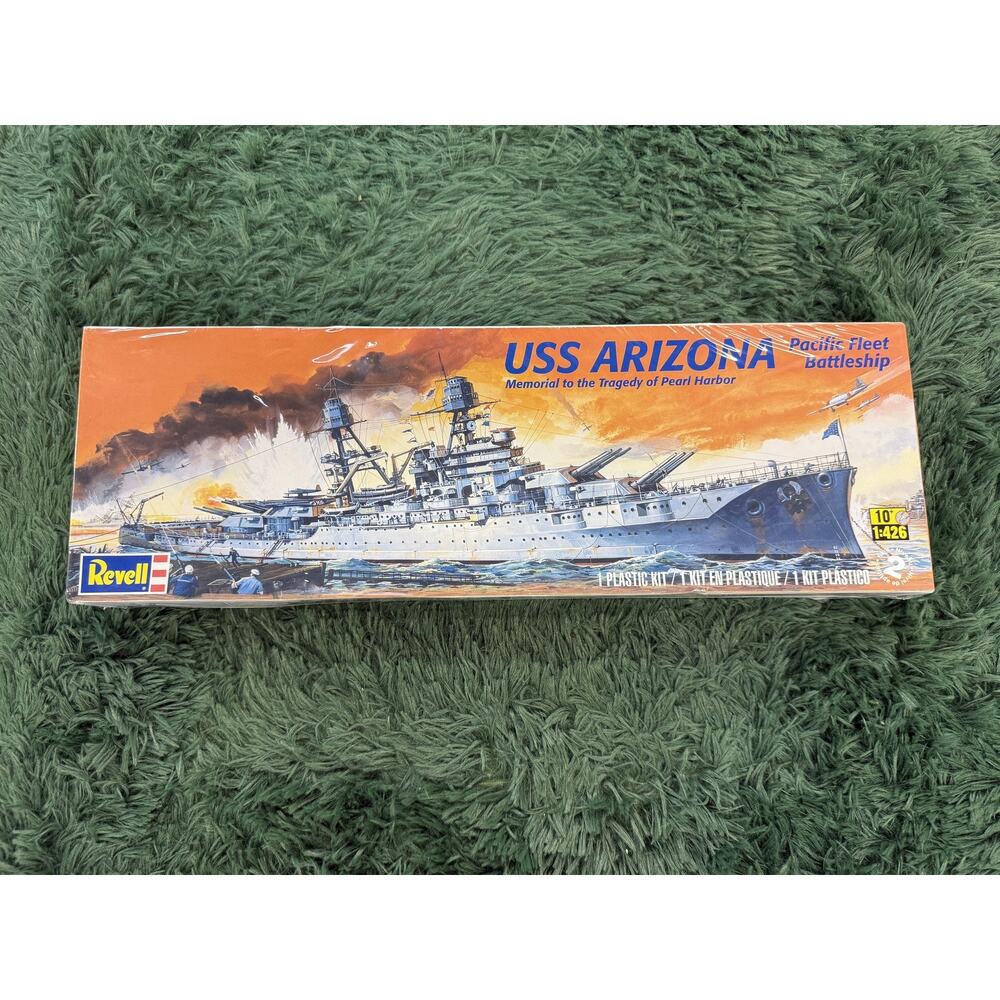 Revell USS Arizona Pacific Fleet Battleship Model Kit 1:426 Scale Plastic H26